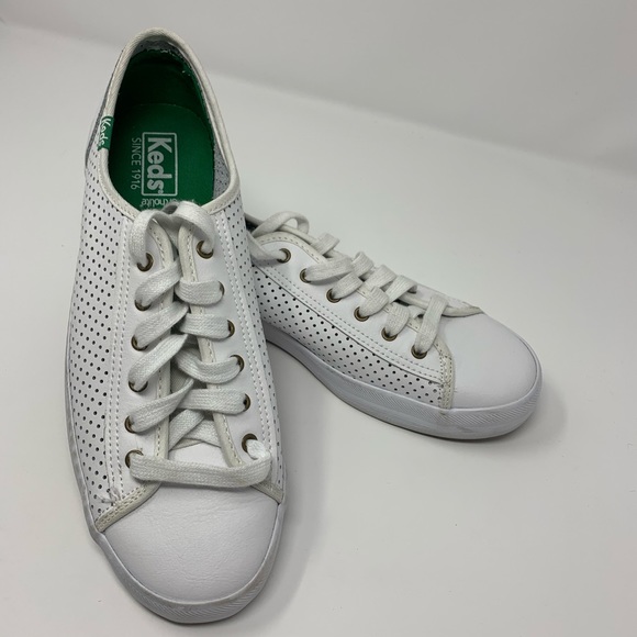 keds kickstart white leather